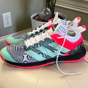 Adidas Adizero UberSonic Heat.Rdy Tennis Shoes Size 13